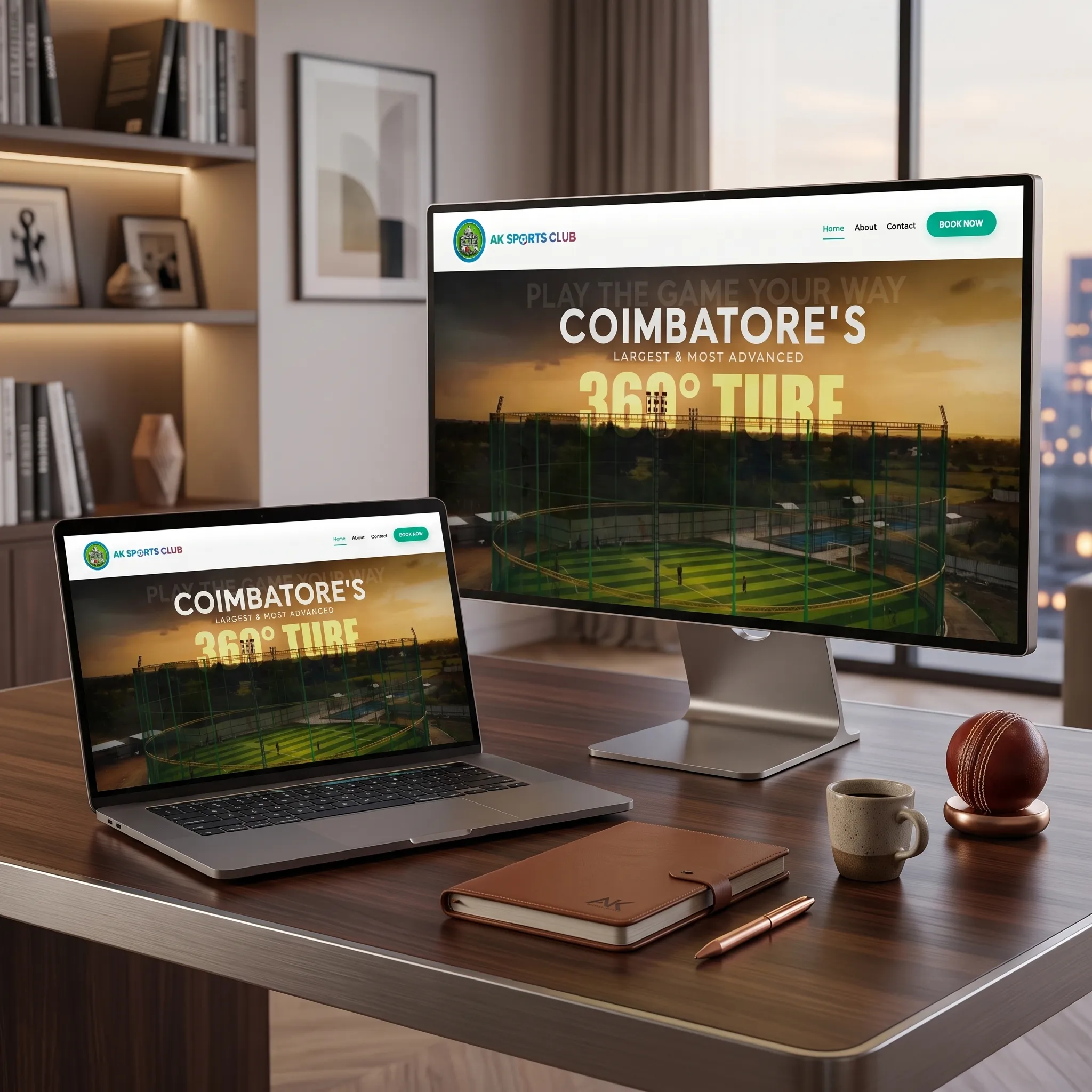 AK Sports Club 360 Turf 3D Mockup
