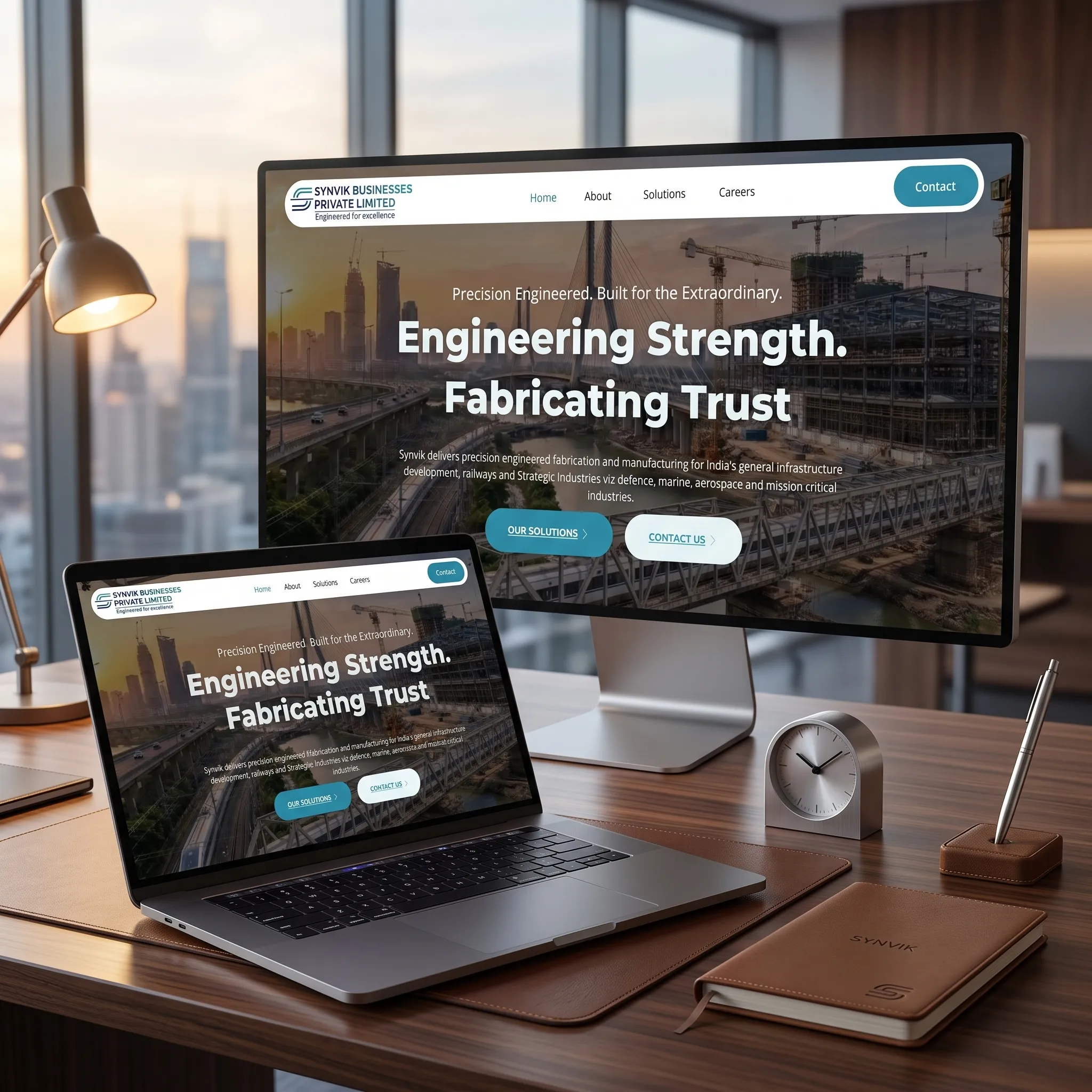 Synvik Precision Engineering 3D Mockup